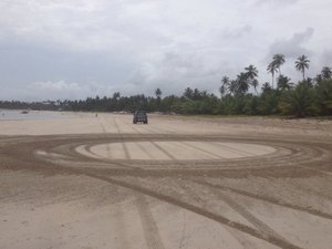 IMA alerta sobre o tráfego de veículos em praias