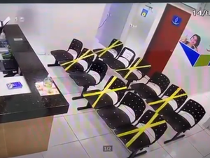 [Vídeo] Câmeras de videomonitoramento flagram assalto a clínica odontológica