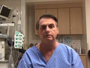 Bolsonaro diz que está em “plena evolução” e “feliz”