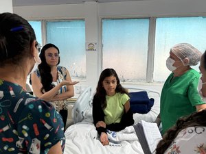 Menina picada por cobra no Sertão Alagoano recebeu alta