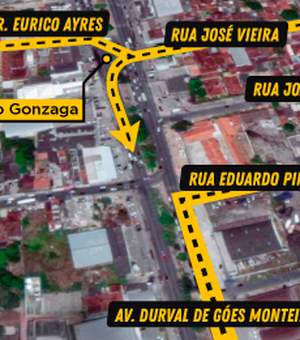 Prefeitura implanta contorno de quadra na Bomba do Gonzaga