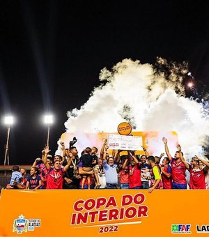 Terceira edição da Copa do Interior de Futebol começa neste domingo (3)