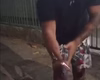 Entregador é baleado por policial penal após discussão em condomínio; cena foi gravada pela vítima