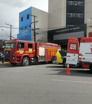 Homem morre após cair de 13º andar de prédio no Centro de Maceió