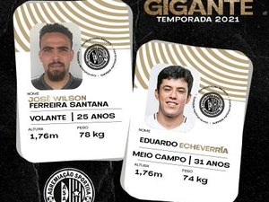 ASA contrata mais dois jogadores para 2021