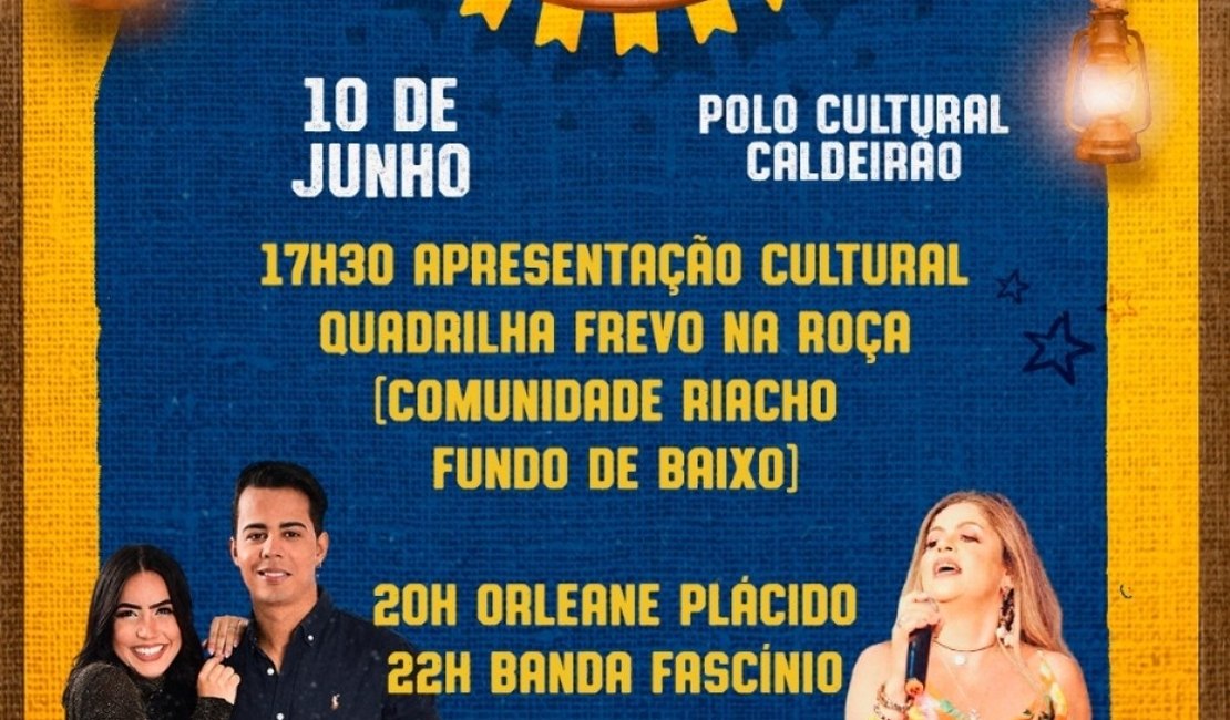 São João do Povo 2023 começa neste sábado (10) no Polo Cultural Caldeirão