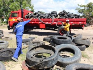 Governo de Alagoas realiza campanha de recolhimento de pneus 