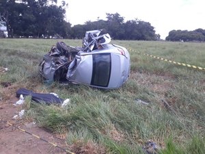 [Vídeo] Acidente entre  micro-ônibus e carro deixa um morto e dois feridos na AL-220