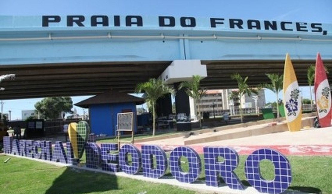 Pracinha do Viaduto da Praia do Francês será inaugurada neste sábado