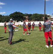 CRB treina em Santa Catarina e finaliza preparação para duelo contra o Criciúma