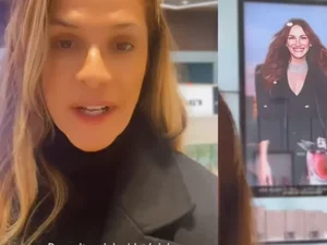 Ingrid Guimarães diz que foi confundida com Julia Roberts em Paris