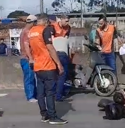 Acidente de trânsito é registrado no bairro Canafistula em Arapiraca