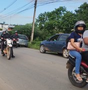 [Vídeo] Dois acidentes marcam início desta segunda no Olho d'Água dos Cazuzinhas