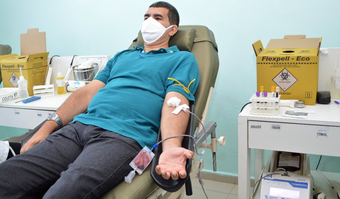 Hemoal expande horários de funcionamento de suas unidades para doação sangue