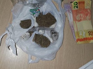 Acusado de praticar vários arrombamentos é preso com loló e maconha