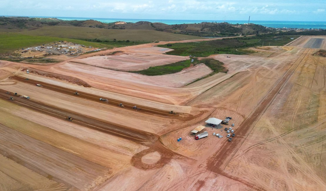 Primeira etapa do Aeroporto de Maragogi fica pronta no início de 2025