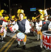 Frevo e escolas de samba marcam início do Carnaval em Maceió