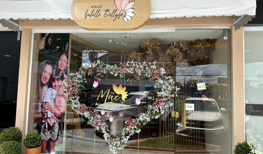 Ateliê Isabelle Bellyse aposta em arranjos florais exclusivos para o Dia das Mães
