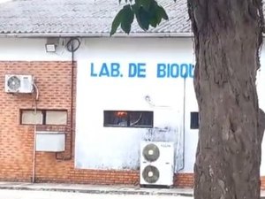 [Vídeo] Incêndio atinge laboratório da Ufal em Rio Largo e causa danos materiais