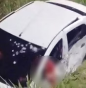 Família é alvo de ataque a tiros na Zona Oeste; carro é fuzilado, casal morre, e bebê está em estado gravíssimo