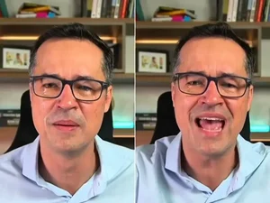 Deltan chora em vídeo, cita Deus e diz que foi censurado por ministro ‘amigo de Moraes’
