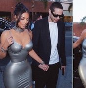 Kim Kardashian agrada fãs ao publicar fotos com Pete Davidson: 'O conteúdo que a gente quer'