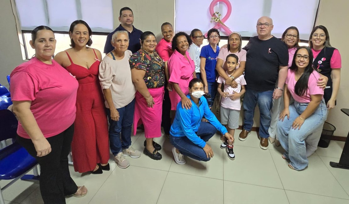 Esporte de Arapiraca promove palestra sobre câncer de mama para atletas e servidores