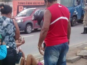 Avô e duas netas que trafegavam em uma cinquentinha sofrem acidente em rodovia