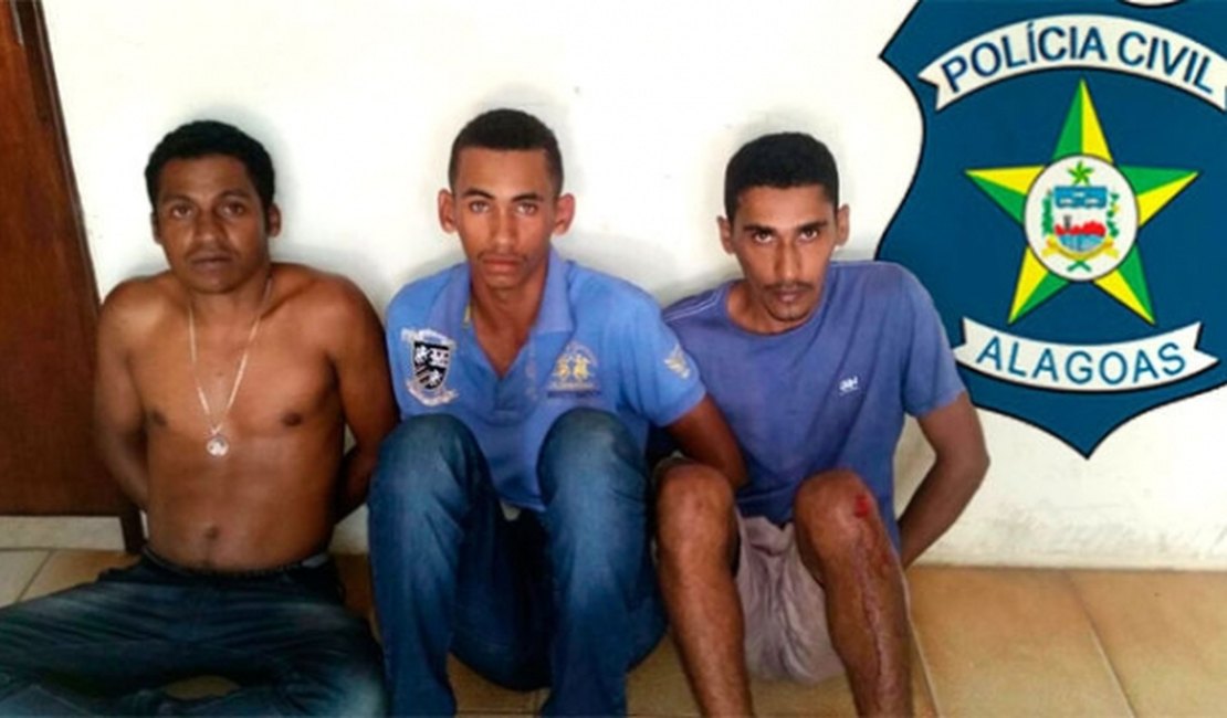 Policia evita assalto à lotérica e trio é preso no Agreste