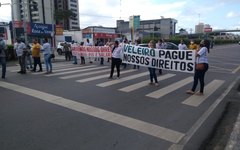 Protesto na Avenida Fernandes Lima