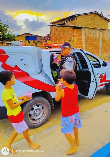 Campestre celebra o Dia das Crianças com ação do GPM