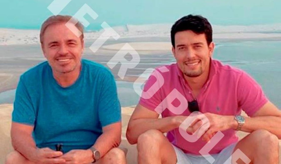 Leo Dias revela fotos do companheiro de Gugu em última viagem