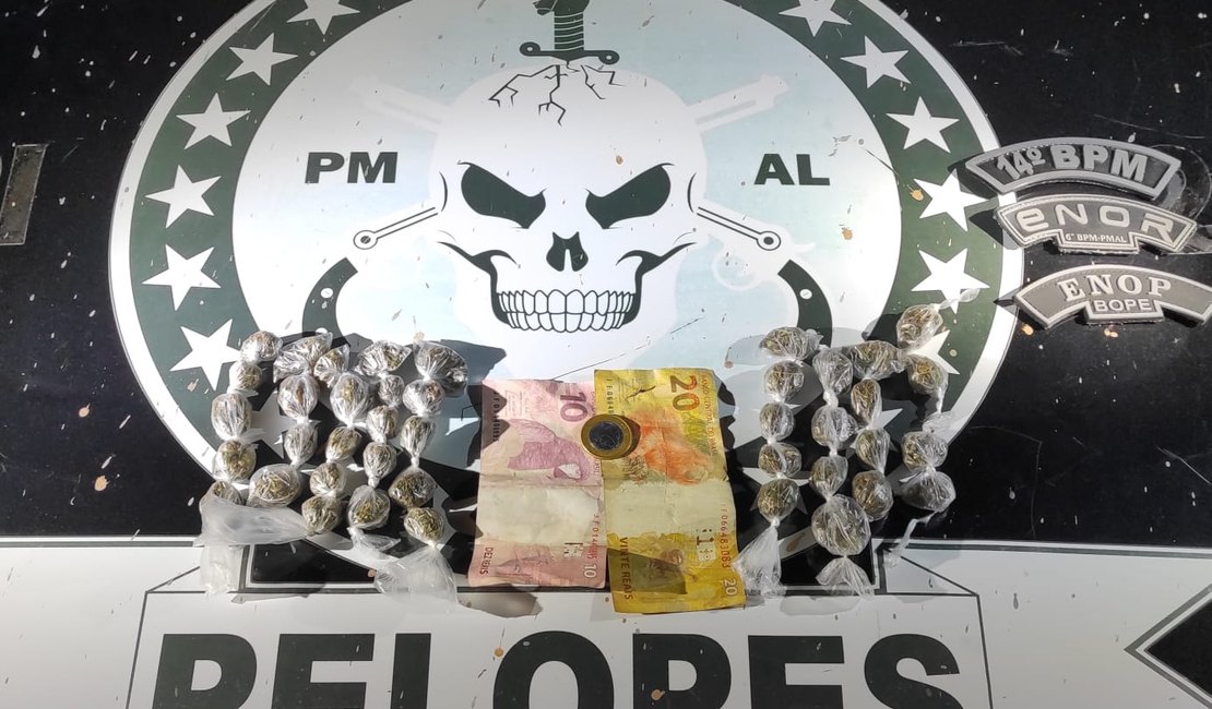 Suspeitos de tráfico de drogas são presos em Colônia Leopoldina, interior de Alagoas