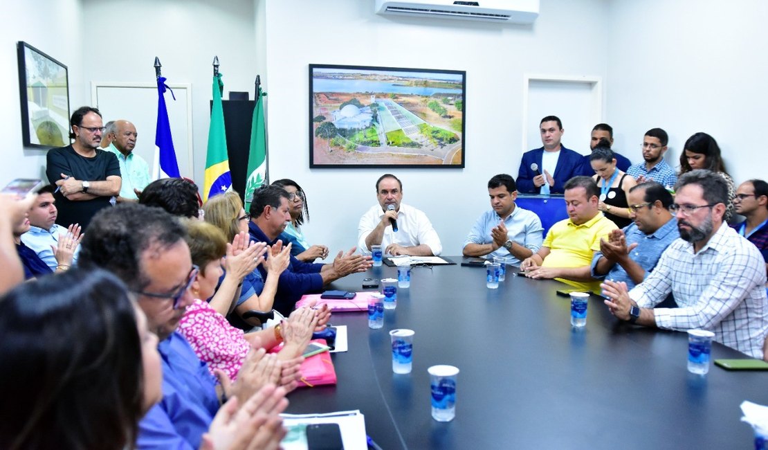 Prefeito Luciano Barbosa anuncia construção de mais uma escola de tempo integral em Arapiraca