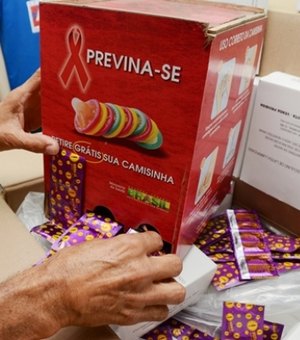 Sesau vai distribuir 500 mil preservativos por mês em Arapiraca e Maceio