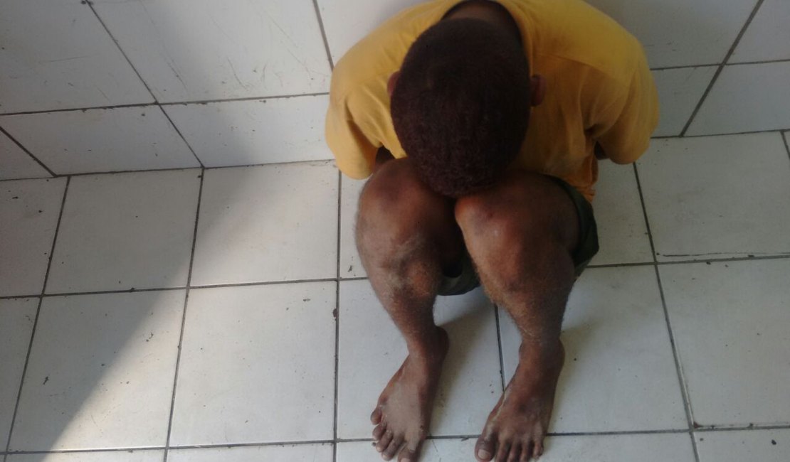 Homem é preso por tentativa de roubo na Avenida da Paz, em Maceió