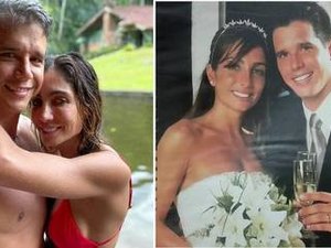 Marcio Garcia celebra 18 anos de casamento: 'O amor vence tudo'