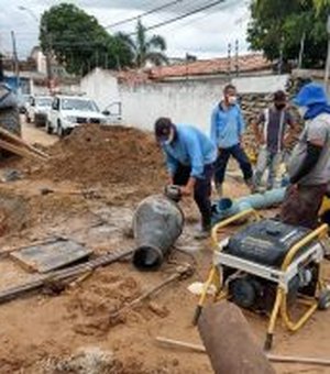 Vazamento deixa Cruz das Almas e Poço sem água neste sábado (30)