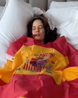 Rosalía reage à vitória da Espanha na Copa do Mundo