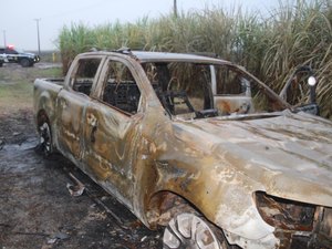 Corpo carbonizado encontrado em Marechal Deodoro será identificado por arcada dentária ou DNA