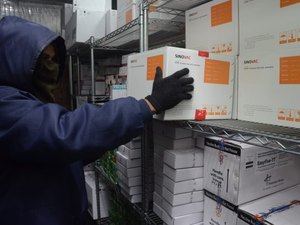 229.450 mil doses de vacinas contra Covid-19 chegam em Alagoas nesta sexta (25)