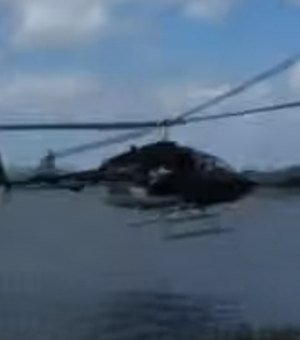Vídeo flagra queda dramática de helicóptero nos EUA
