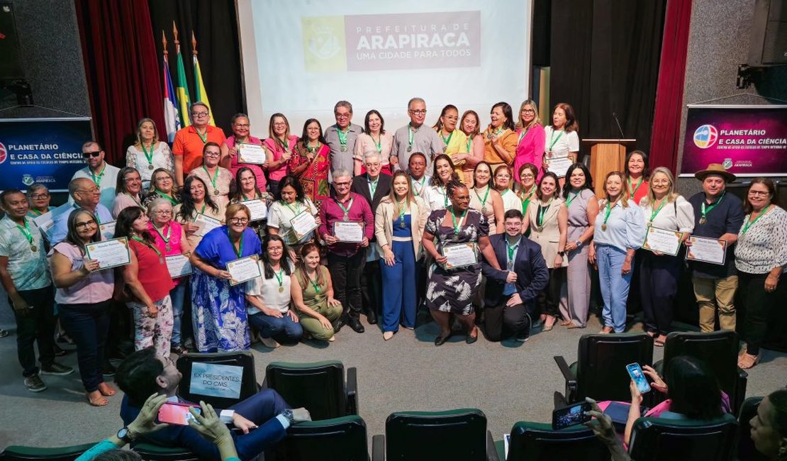 Conselho Municipal de Saúde comemora 33 anos de avanços em Arapiraca