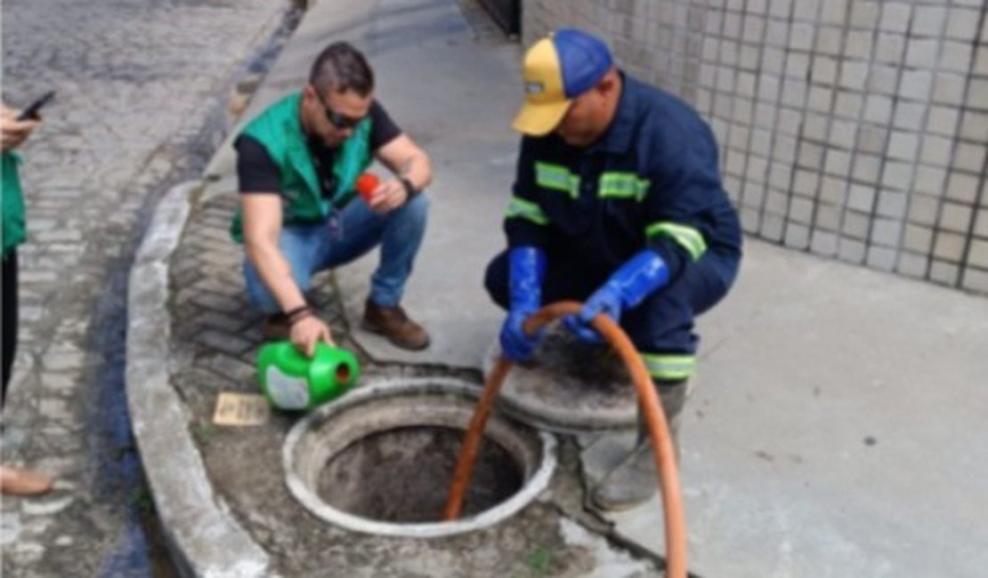 Prefeitura de Maceió autua BRK por lançamento de efluente na praia de Ponta Verde