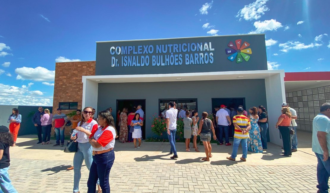 Complexo Nutricional é inaugurado em Santana do Ipanema