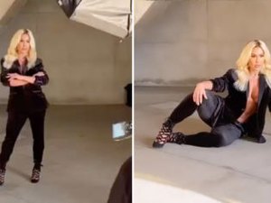 Gracyanne Barbosa surge loira e surpreende