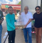 Secretaria de Agricultura e Pesca entrega alevinos aos psicultores de Maragogi