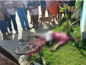 Jovem é morto a golpes de foice em via pública no município de Maribondo