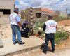 Casal encontra 50 ligações clandestinas de água em Arapiraca durante fiscalização