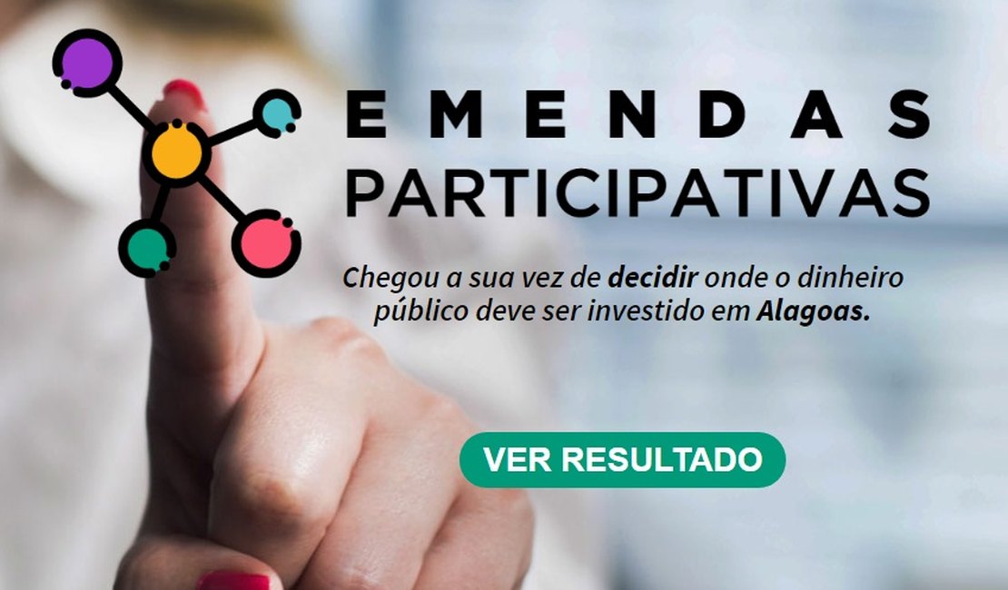 Resultado de votação do projeto Emendas Participativas é divulgado; confira!